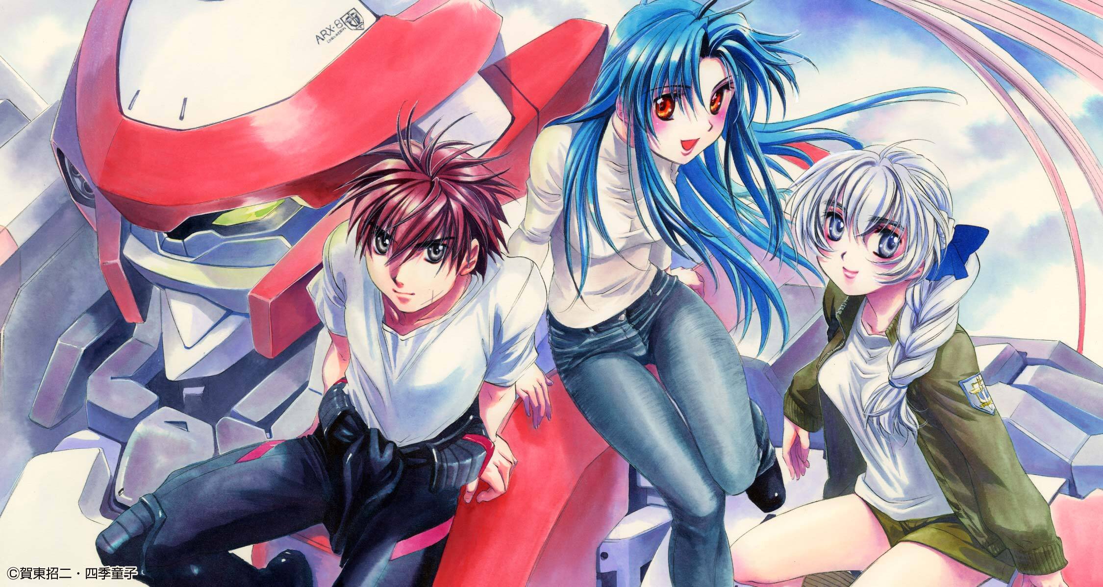 フルメタル・パニック 宗介とかなめ eJUNEX アールビバン 版画 四季童子 アールビバン 四季童子 フルメタル・パニック 版画 サイン、ナンバー付き