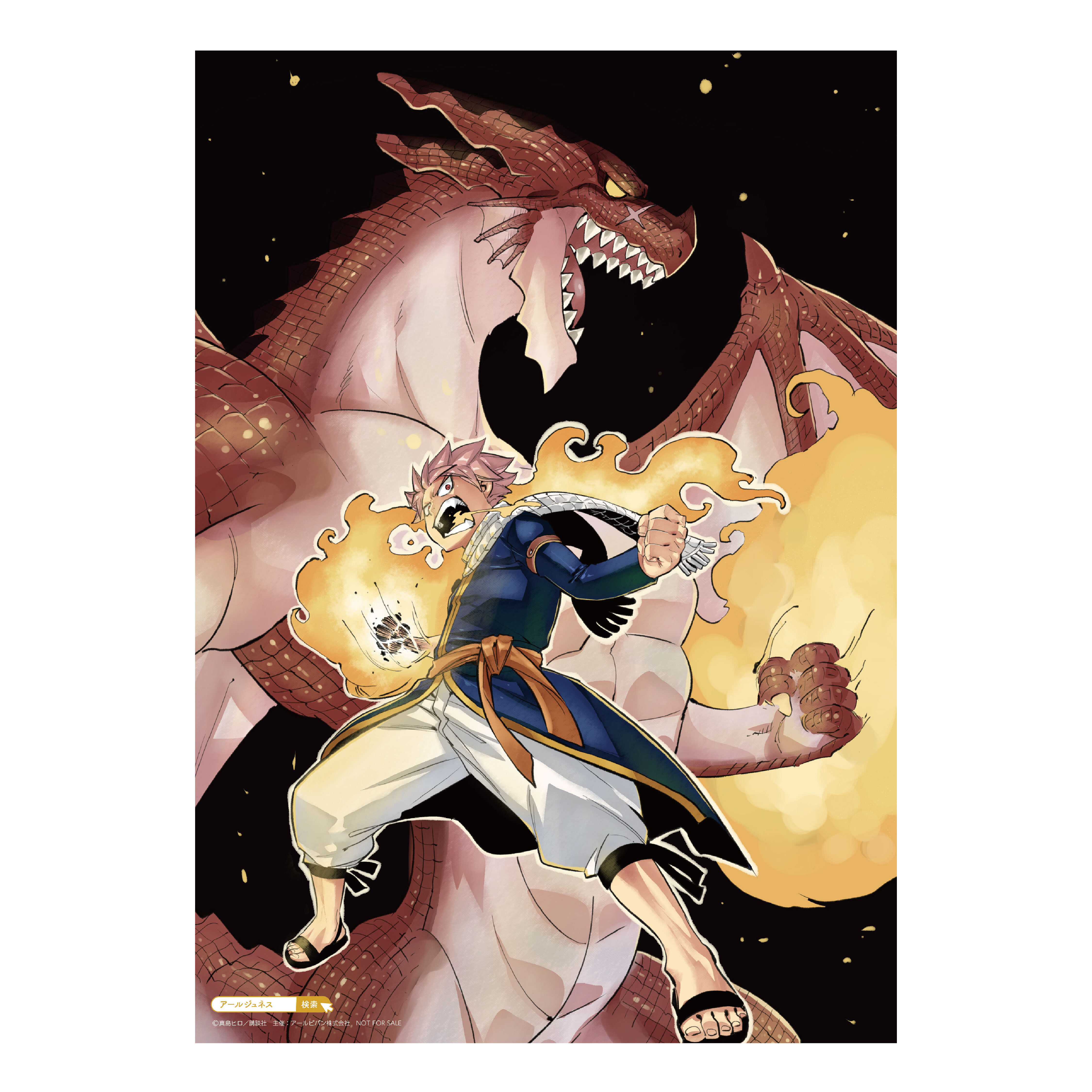 FAIRY TAIL 連載20周年記念版画展示販売会 クリアポスター