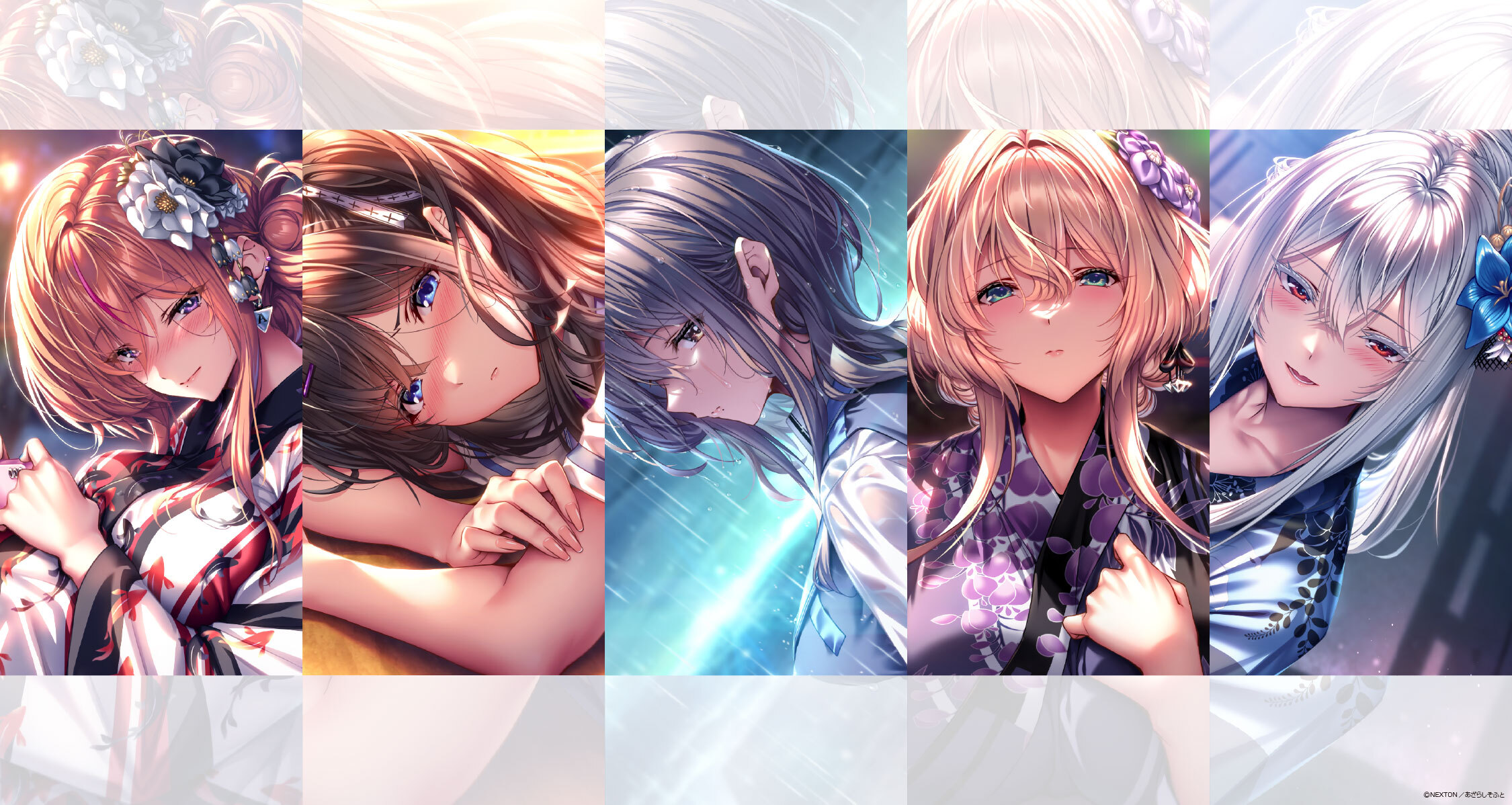 新作発売記念『アマカノ3版画展』sweet time forever