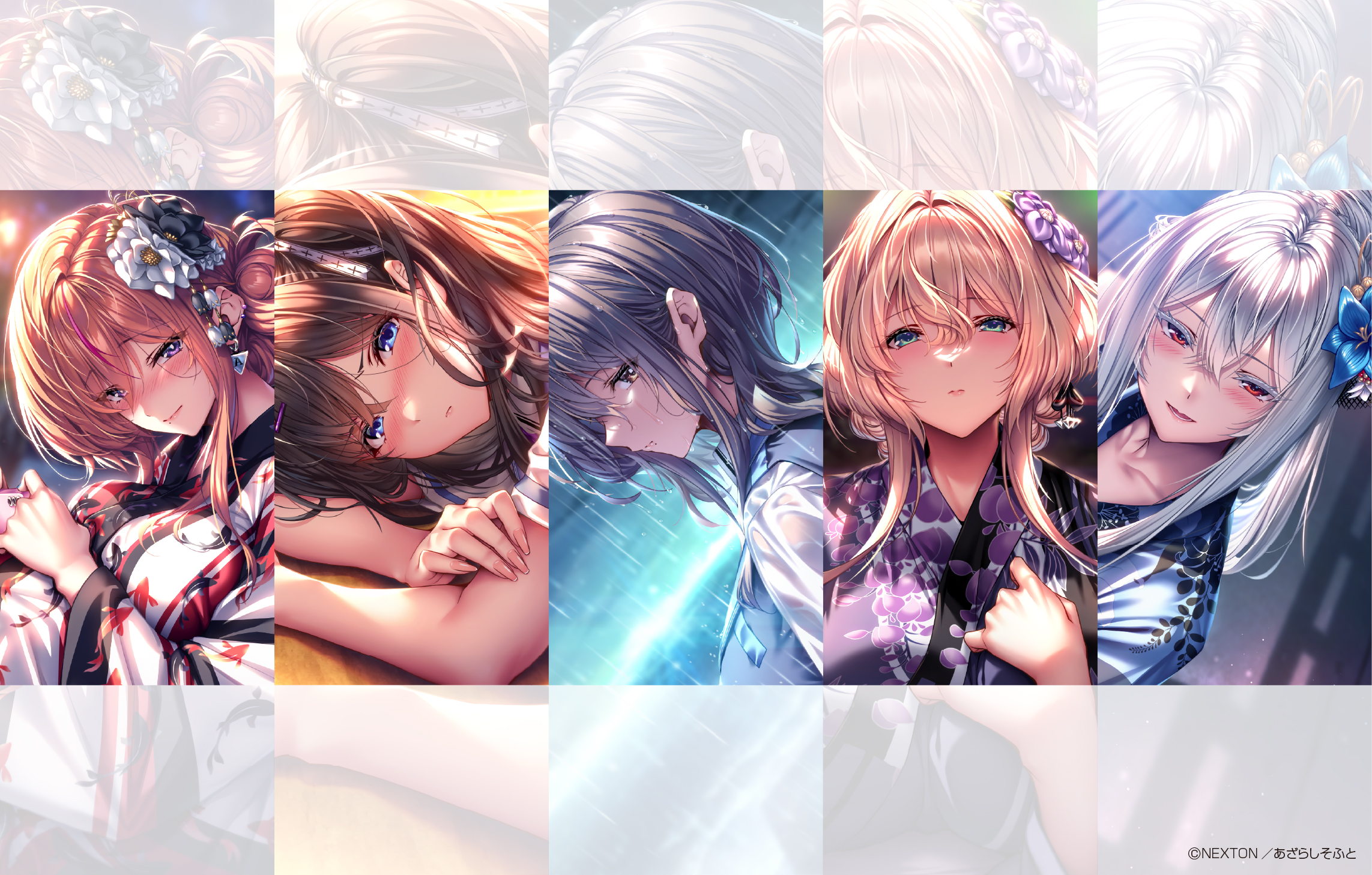 新作発売記念『アマカノ3版画展』sweet time forever